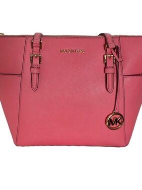 Michael Kors Pink Saffiano Leather Tote